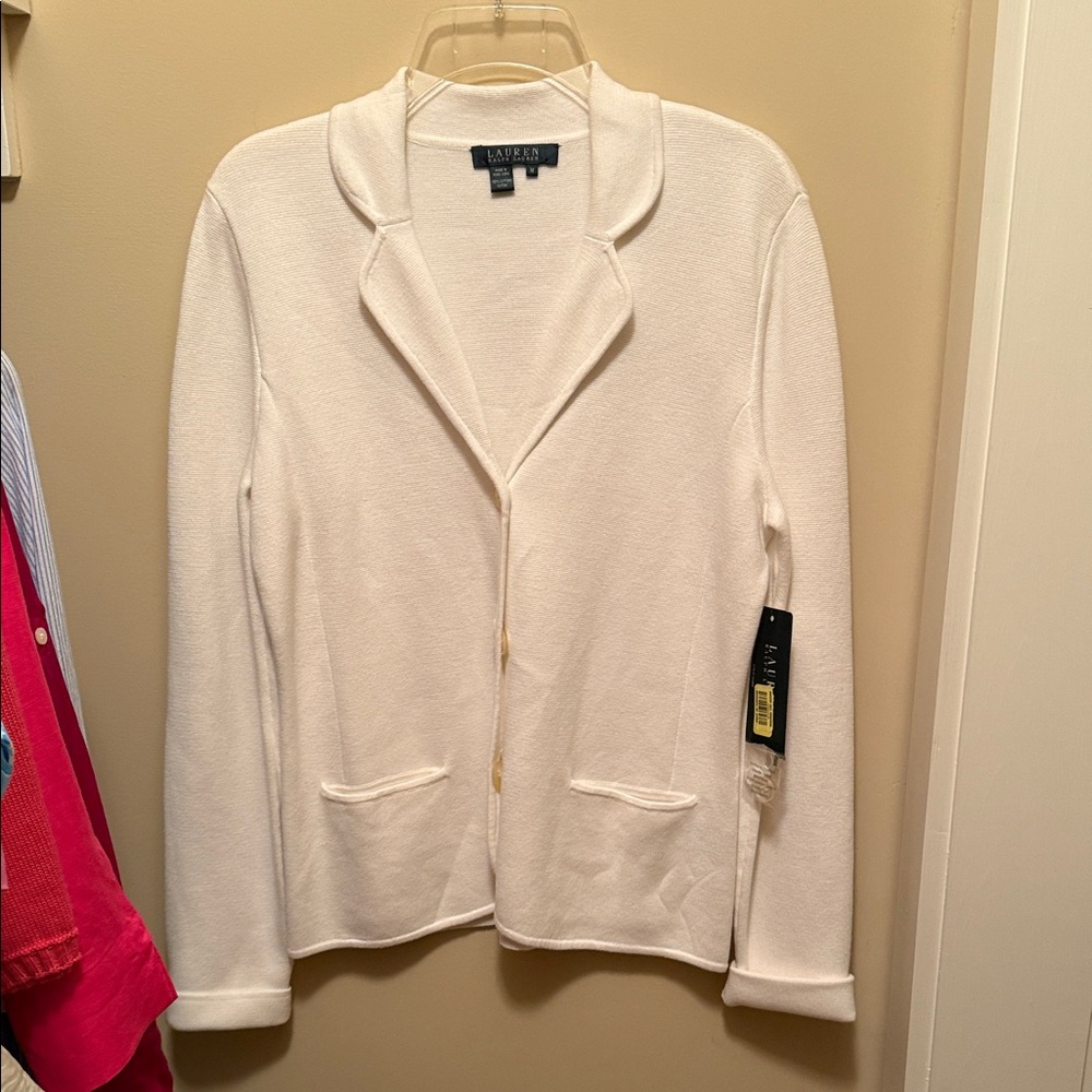 Lauren Ralph Lauren White Blazer